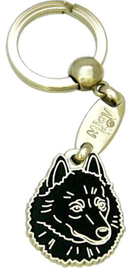 SCHIPPERKE - pet ID tag, dog ID tags, pet tags, personalized pet tags MjavHov - engraved pet tags online